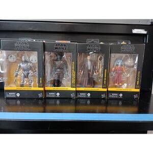 Star Wars Black Series Skeleton Crew Bundle Lot SM-33 JOD BRUTUS NEEL NIB